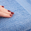Towel Bale 6 Piece 100% Cotton - Cornflower