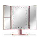 Bauer Mirror Tri Fold with 24 LED Lights
