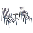 Silver & Stone Windsor Outdoor 11 Piece Furniture Set - Grey