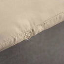 Lewis's Amelia Crushed Velvet Duvet Set - Champagne