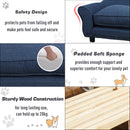 Cushioned Pet Sofa - Blue
