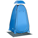 Outsunny Camping Shower Tent w/ Pop Up Design, Outdoor Dressing Changing Room