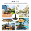 Outsunny Umbrella Base Antique Bronze