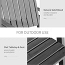 Outsunny Garden Bench - Grey