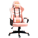 Vinsetto Racing Gaming Chair w/ Lumbar Support, Gamer Office Chair, Pink