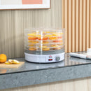 HOMCOM Food Dehydrator 5 Tier 245W - White