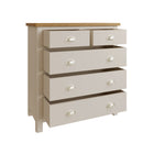 Beverley Dove Grey  Chest of Drawers 2 Over 3 80 x 40 x 95 cm