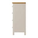 Beverley Dove Grey  Chest of Drawers 2 Over 3 80 x 40 x 95 cm