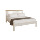 Beverley Dove Grey  Bed 5' King 168 x 211 x 105 cm
