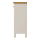 Beverley Dove Grey Cabinet 1 Drawer 2 Basket 50 x 30 x 75 cm