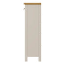 Beverley Dove Grey Cabinet 1 Drawer 3 Basket 50 x 30 x 100 cm