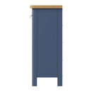 Aldeburgh Blue Cabinet 2 Drawer 4 Basket 80 x 30 x 75 cm
