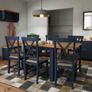 Aldeburgh Blue Flip-Top Table 85 x 85 x 78 cm