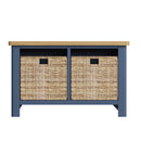 Aldeburgh Blue Hall Bench 80 x 30 x 50 cm