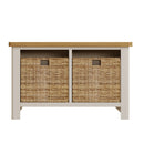 Beverley Dove Grey Hall Bench 80 x 30 x 50 cm