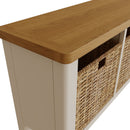 Beverley Dove Grey Hall Bench 80 x 30 x 50 cm