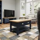 Aldeburgh Blue Coffee Table Large 90 x 50 x 45 cm