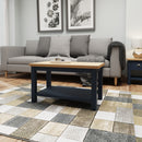 Aldeburgh Blue Coffee Table Small 80 x 45 x 45 cm