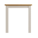 Beverley Dove Grey  Fixed Top Table  75 x 75 x 78 cm