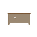 Beverley Dove Grey  TV Unit  90 x 38 x 45 cm