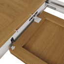Beverley Dove Grey  Extending Table 1.6m-2m 160 x 85 x 78 cm