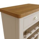 Beverley Dove Grey  Wine Cabinet 55 x 30 x 80 cm