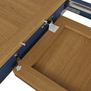 Aldeburgh Blue Extending Table 1.6m-2m 160 x 85 x 78 cm