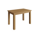 Hemsworth Rustic Oak  Extending Table 1.2m-1.6m 120 x 75 x 78 cm