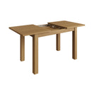 Hemsworth Rustic Oak  Extending Table 1.2m-1.6m 120 x 75 x 78 cm