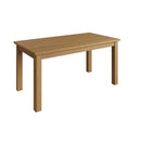 Hemsworth Rustic Oak  Extending Table 1.6m-2m 160 x 85 x 78 cm