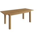 Hemsworth Rustic Oak  Extending Table 1.6m-2m 160 x 85 x 78 cm