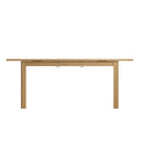 Hemsworth Rustic Oak  Extending Table 1.6m-2m 160 x 85 x 78 cm