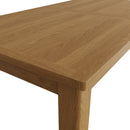 Hemsworth Rustic Oak  Extending Table 1.6m-2m 160 x 85 x 78 cm