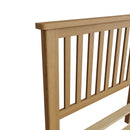 Hemsworth Rustic Oak  Bed 3' Single 106 x 201 x 105 cm