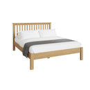 Hemsworth Rustic Oak  Bed 5' King 168 x 211 x 105 cm