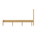 Hemsworth Rustic Oak  Bed 5' King 168 x 211 x 105 cm