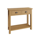 Hemsworth Rustic Oak  Console Table 85 x 32 x 75 cm