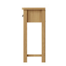 Hemsworth Rustic Oak  Console Table 85 x 32 x 75 cm