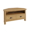 Hemsworth Rustic Oak  Corner TV Unit 90 x 44 x 48 cm