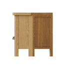 Hemsworth Rustic Oak  Corner TV Unit 90 x 44 x 48 cm