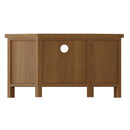 Hemsworth Rustic Oak  Corner TV Unit 90 x 44 x 48 cm
