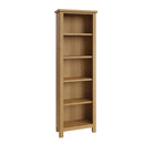 Hemsworth Rustic Oak  Bookcase Large 60 x 25 x 180 cm