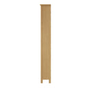 Hemsworth Rustic Oak  Bookcase Large 60 x 25 x 180 cm