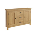 Hemsworth Rustic Oak  Sideboard Large 115 x 34 x 80 cm