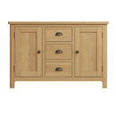 Hemsworth Rustic Oak  Sideboard Large 115 x 34 x 80 cm