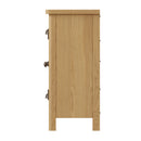 Hemsworth Rustic Oak  Sideboard Large 115 x 34 x 80 cm