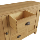 Hemsworth Rustic Oak  Sideboard Large 115 x 34 x 80 cm