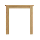 Hemsworth Rustic Oak  Fixed Top Table 75 x 75 x 78 cm