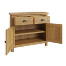 Hemsworth Rustic Oak  Sideboard 90 x 34 x 80 cm