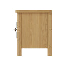 Hemsworth Rustic Oak  TV Unit 90 x 38 x 45 cm